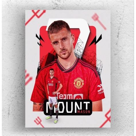 โปสเตอร ตดผนง Mason mount ขนาด A3 Shopee Thailand