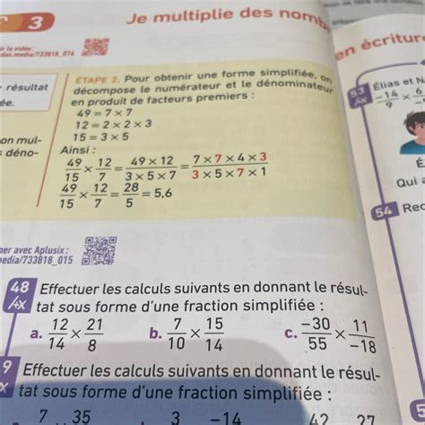 Aplusix Effectuer Les Calculs Suivants En Donnant Le R Sul