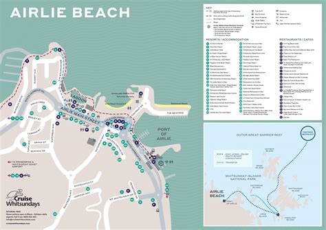 Airlie Beach Map by Cruise Whitsundays - Issuu