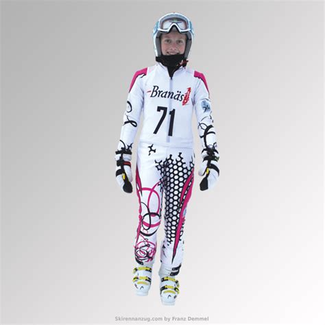 Ballistic Girl Rennanzug Racesuite Ski Alpin Gepolstert Alpin Ski