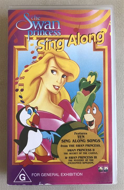 The SWAN PRINCESS SING ALONG VHS PAL 1999 EBay