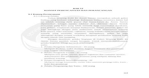 Bab Vi Konsep Perencanaan Dan Perancangan E Journaluajyacid110157