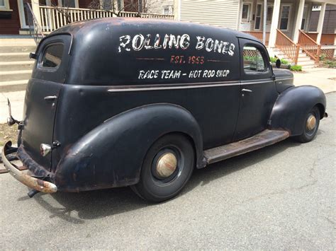 1940 Ford Delivery Sedan Deluxe Sold Millworks Hot Rod