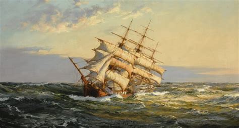 Paintings By Montague Dawson The Gallerist