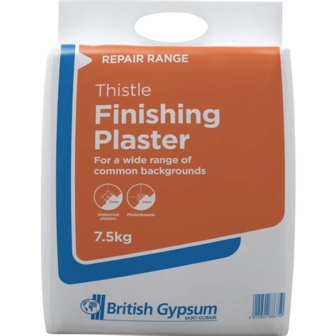 Thistle Finishing Plaster 7.5kg | Toolstation