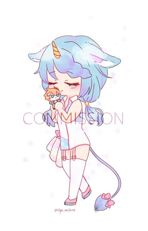 Ilya 🍰 Chibi Commission Open On Twitter Hello D Im Opening Back