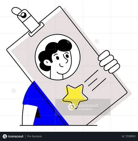 Best Employee Card Illustration Download In Png And Vector Format