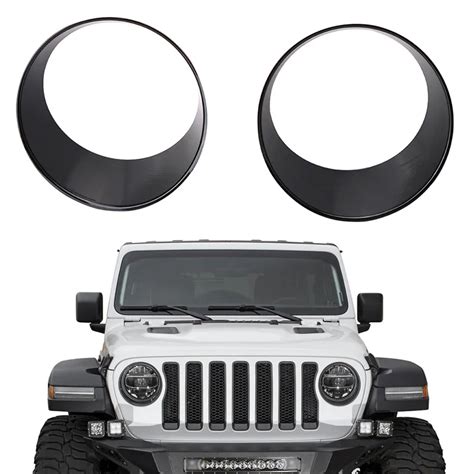 Jeep Wrangler Headlight Covers