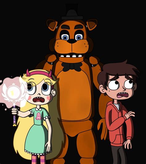 Star Vs Five Nights At Freddy By Https Deaf Machbot Deviantart On