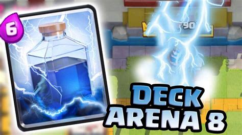 O MELHOR DECK PARA ARENA 8 DO CLASH ROYALE DECK DE CORREDOR FÁCIL