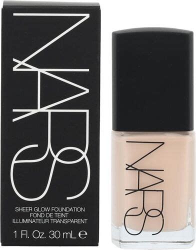 Nars Sheer Glow Foundation Mont Blanc Light Foundation 1 0 Fl Oz Sealed