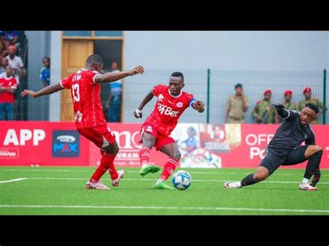 Live Tazama Goli La Leonel Ateba Dakika Za Mapema Simba Sc