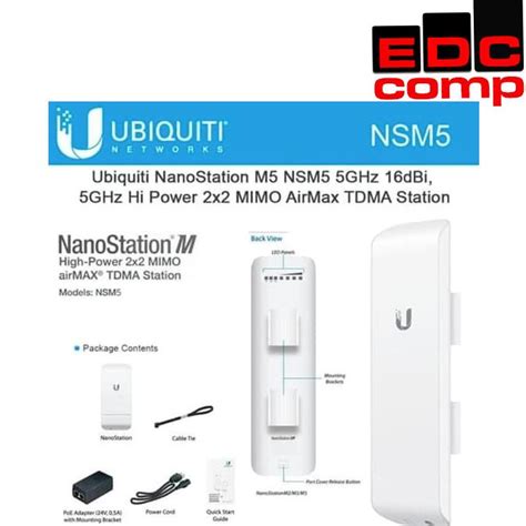 Jual Ubiquiti Nanostation M5 Nsm5 Ns M5 Nano Station M5 Shopee Indonesia