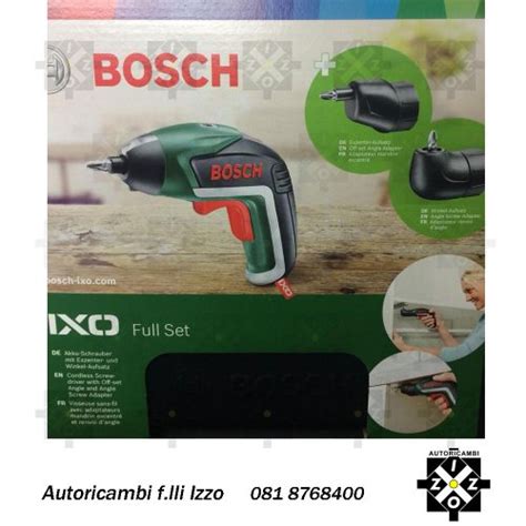 AVVITATORE BOSCH IXO A BATTERIA Izzo Autoricambi