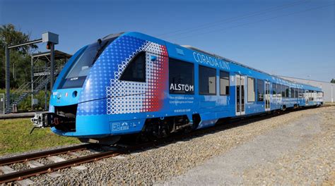 Le Train Hydrog Ne Dalstom A Roul Pour La Premi Re Fois En France