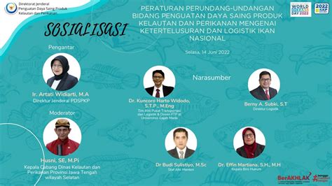 Sosialisasi Peraturan Perundang Undangan Bidang Penguatan Daya Saing