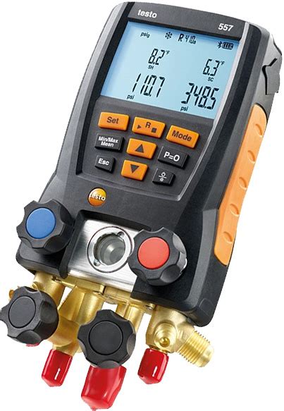 Testo 557 Digital Manifold Refrigeration Test Equipment Instrumart