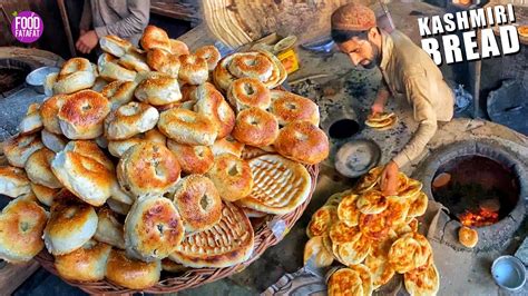 Kashmiri Bread Making In Traditional Bakery Kashmir Street Food