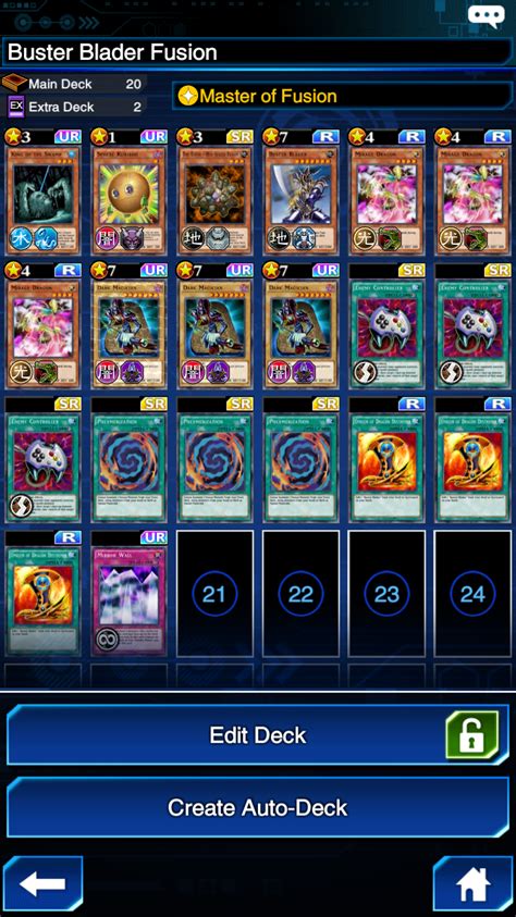 I Made Changes To My Buster Blader Fusion Deck Any Suggestions My
