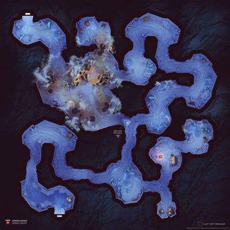 Fossil Caves X Battlemap Oc Dungeon Modular Roll Virtual