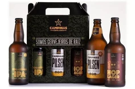 Kit Presente Cervejas Mais Vendidas Da Cervejaria Campinas Frete Gr Tis