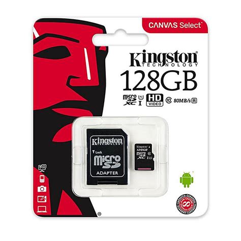 Memoria MicroSD Kingston 128 GB – Charaditas Online