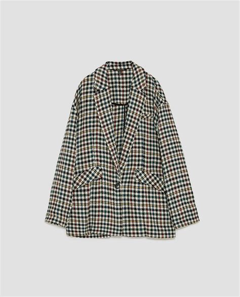 Zara Checked Blazer