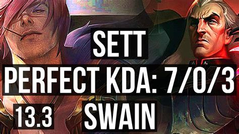 Sett Vs Swain Top Games M Mastery Godlike Euw