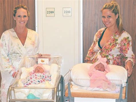 Sisters Who Gave Birth 20 Minutes Apart Celebrate Their Daughters 1st