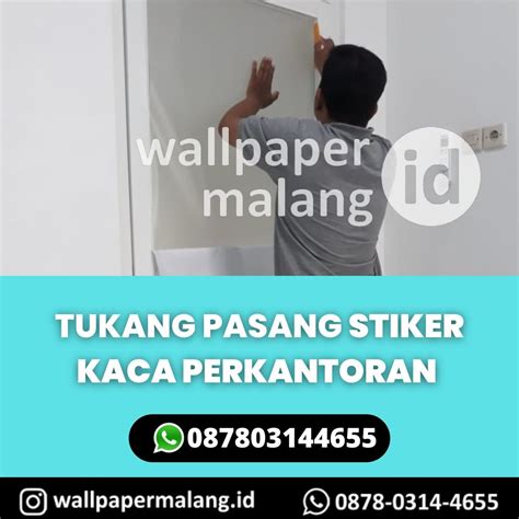 Tukang Pasang Sticker Kaca Perkantoran On Carousell