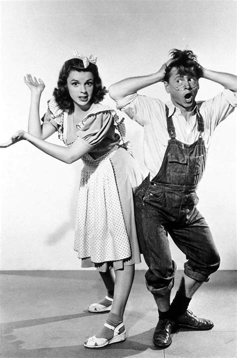 Mickey Rooney And Judy Garland In Babes On Broadway Directed By