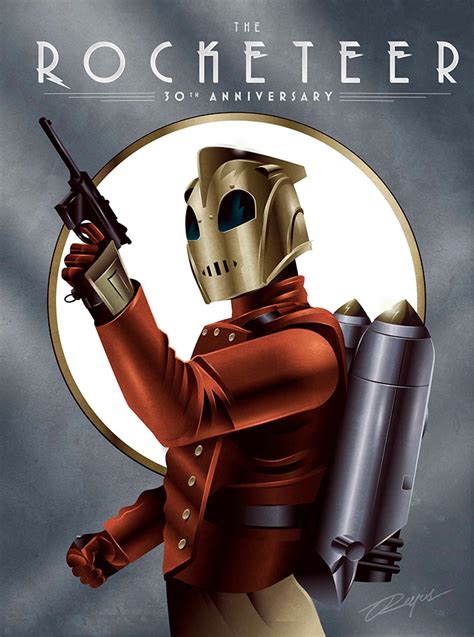 The Rocketeer 30th Anniversary On Behance