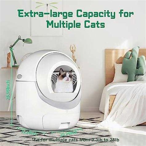 Cleanpethome Self Cleaning Cat Litter Box Pet Supplies Online Sale