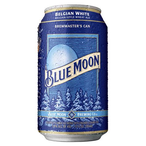 Blue Moon Beer Label