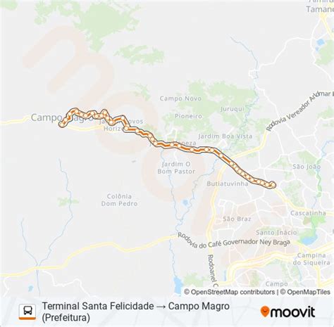 p12 campo magro são benedito Route Schedules Stops Maps Terminal