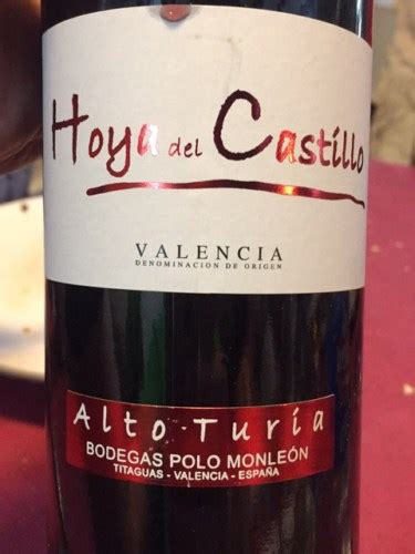 Bodegas Polo Monleon Hoya Del Castillo Tinto Vivino Us