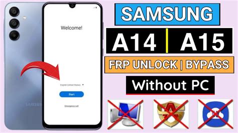 Samsung A14 A15 Frp Bypass Android 13 14 Without PC Samsung A14 A15