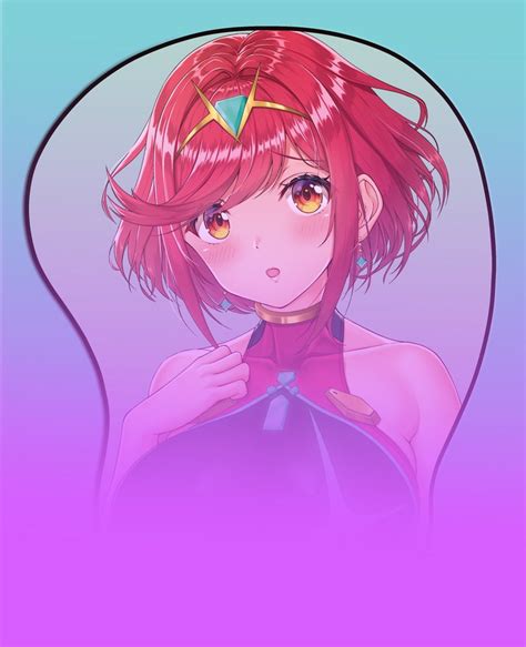 Cute Waifu Pyra 3D Mousepad Oppai Boob Mousepads Butt Pad Etsy