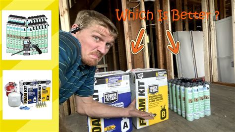 I Tried Out 2 Different Diy Spray Foam Kits Youtube