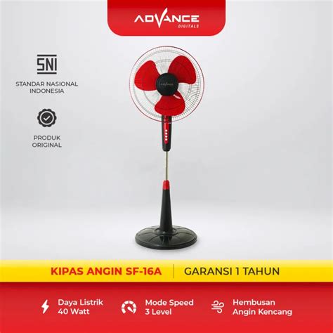 Jual Codadvance Kipas Angin Berdiri Inch Sf A Stand Kipas Angin