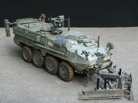 German Boxer Mrav And M1132 Stryker Engineer Squad Vehicle Smp