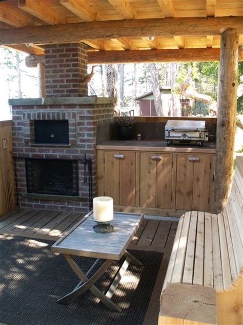 Outdoor fireplace & cooking station….. | Todsen Design