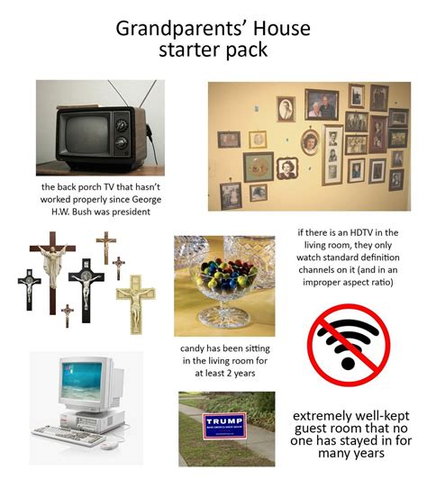 Grandparents House Starter Pack Rstarterpacks