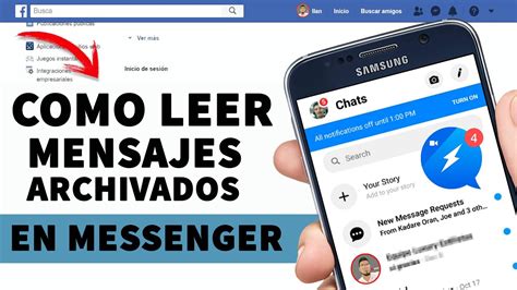 C Mo Ver Tus Mensajes Archivados En Messenger Youtube