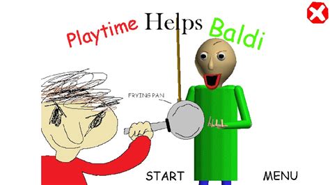 Playtime Helps Baldi L Baldis Basics Mod Youtube