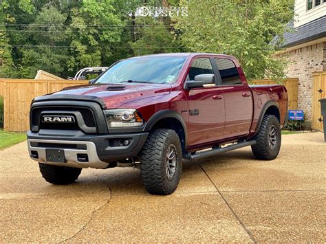 2017 Ram 1500 With 17x9 1 Fuel Rebel 5 And 305 70R17 Mickey Thompson