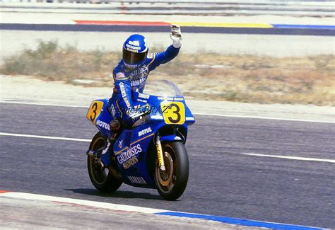 Christian Sarron Sur Sa Yamaha YZR 500 En 1986 Lors Du Gp Flickr