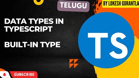 Part 5 Data Types In TypeScript Built In Types In Typescript