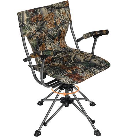 Redcamp Silent Swivel Hunting Chairs For Blinds Lbs Folding