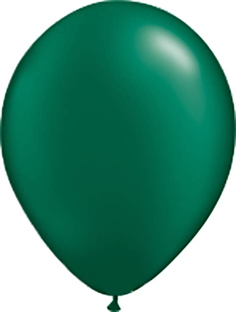 Pearl Forest Green 11"Latex Balloon